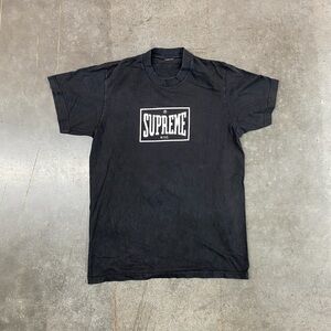 Supreme Box Logo T Shirt Black NYC Tee Men’s M